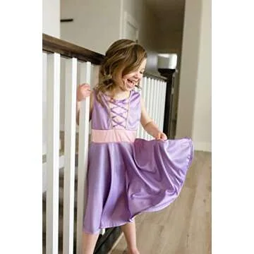 Little Adventures Rapunzel Princess Twirl Dress - Size 4