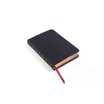 CSB Compact Ultrathin Bible, Black LeatherTouch