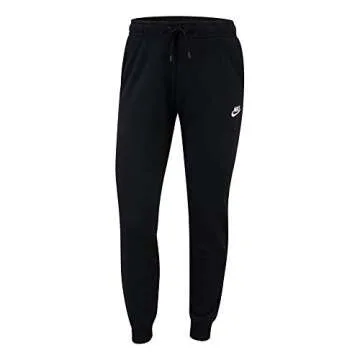 Nike Women's Sportswear Essential Fleece Joggers Black