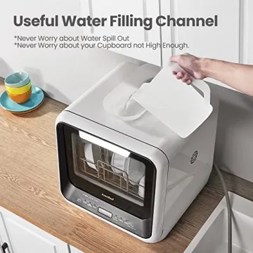 Compact Mini Dishwasher | No Hookup Needed