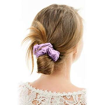 Waydress 24 Pack Multi-Material Hair Scrunchies