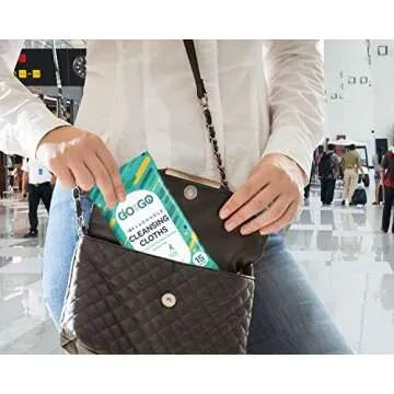 Flushable Travel Wipes - 180 Soothing Aloe Wipes