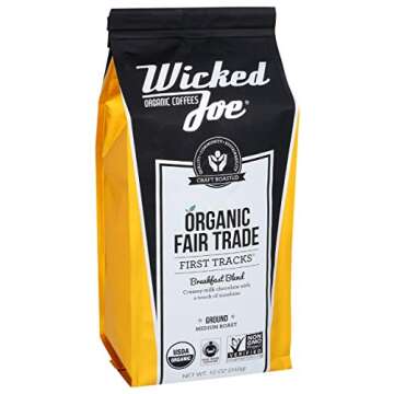 Wicked Joe Coffee Breakfast Blend Ground 12 oz