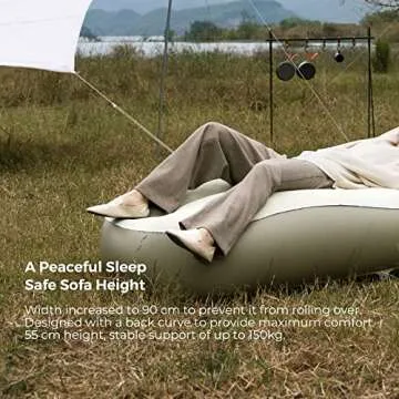 HOTO Self-Inflating Sofa | Fast & Ergonomic Comfort