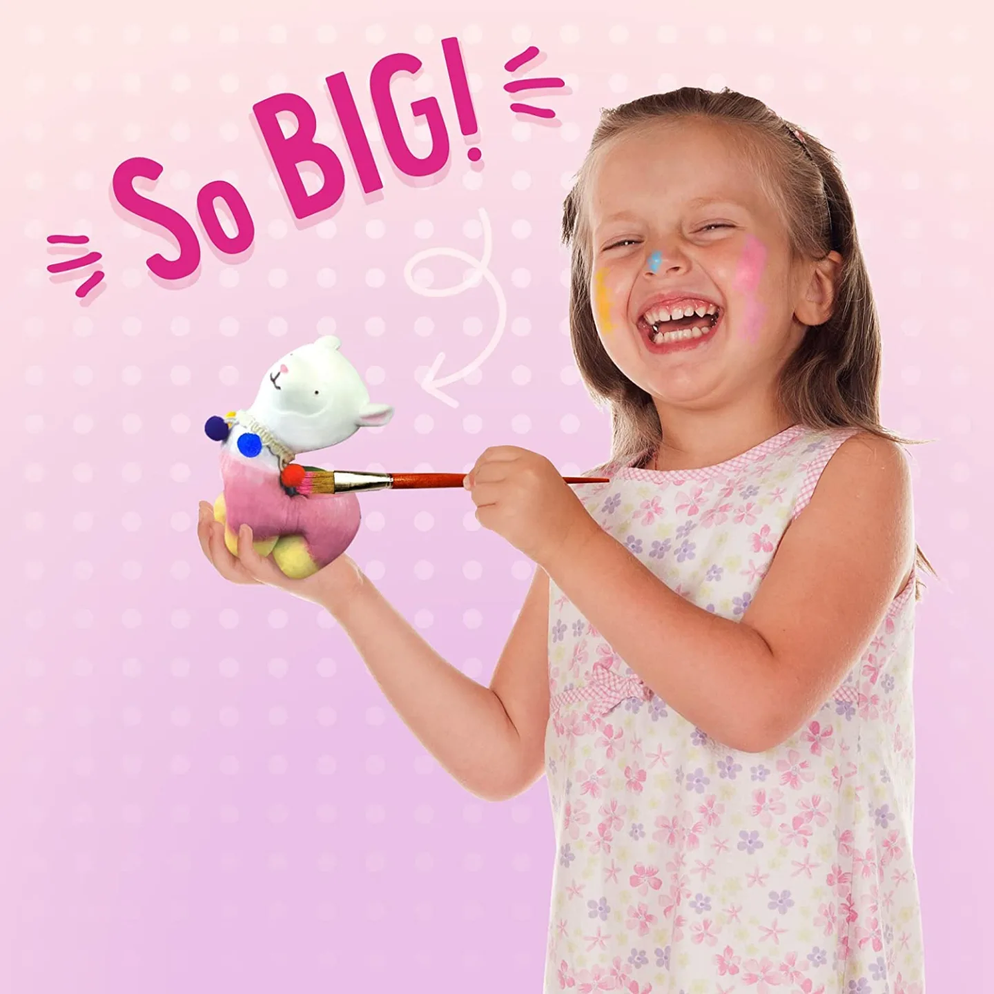 Alpaca Paint Your Own Squishies Kit for Kids