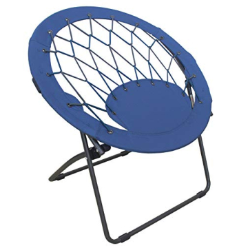 Zenithen Comfortable Bungee Portable Folding Chair - Ideal for Gaming, Reading, and More!