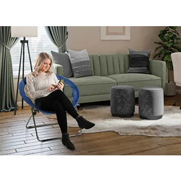 Zenithen Comfortable Bungee Folding Chair for Gaming & More