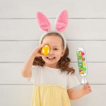 Rainbow Marshmallow Easter Peeps Candy Chicks on a Stick Lollipop, Pack of 3