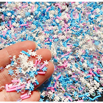 EHOPE Clay Sprinkles for Crafts and Nail Art - 40g Variety