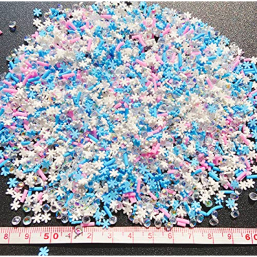 EHOPE Clay Sprinkles for Crafts and Nail Art - 40g Variety