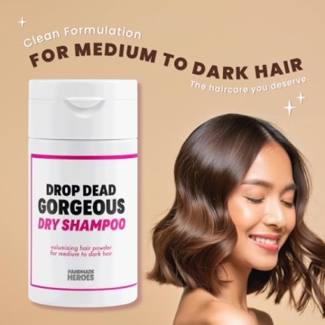 Natural Dry Shampoo Powder for Fresh Hair Anytime