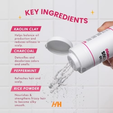 Natural Dry Shampoo Powder for Fresh Hair Anytime