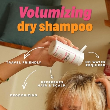 Natural Dry Shampoo Powder for Fresh Hair Anytime