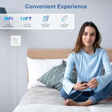 for iPhone Fast Charging Block with 10ft Cable,for Apple Certified 2Pack Wall Charger Plug and USB C to Lightning Cord Long,Type C Power Adapter Cube Brick for Apple iPhone 14 ProMax/13 Pro/12 Mini/11