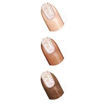 Sally Hansen Insta-Dri®, Shooting Star, Quick Dry, Long Lasting, Streak-Free Shine, Nude Glitter Nail Polish