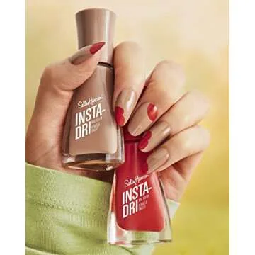 Sally Hansen Insta-Dri®, Shooting Star, Quick Dry, Long Lasting, Streak-Free Shine, Nude Glitter Nail Polish