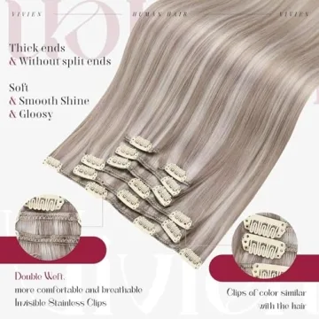Vivien Clip in Hair Extensions for Luxurious Length