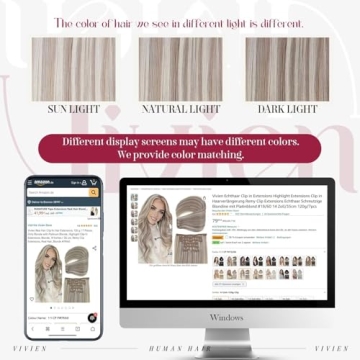 Vivien Clip in Hair Extensions for Luxurious Length