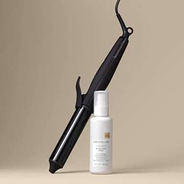 Kristin Ess Hair NANOBLACK 11/4 Inch Automatic Ceramic Curling Iron + Style Assist Blow Dry Heat Pro...