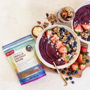 Organic Vanilla Coconut Sugar for Healthy Baking