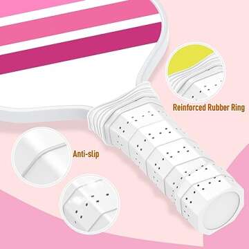 Sprypals Pickleball Paddles,USAPA Approved Fiberglass Pickleball Set of 2,Lightweight Pickleball Rackets with 4 Pickleballs 2 Cooling Towels & 1 Bag,Great Pickle Ball Paddle Gifts for Beginners & Pros