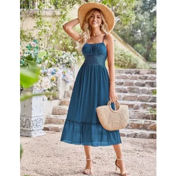GRACE KARIN Women's Summer Maxi Dress with Pockets