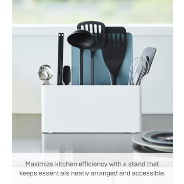 Yamazaki Slim Kitchen Stand: Stylish & Efficient Storage