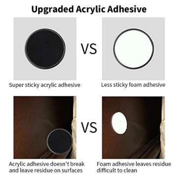 Cable Clips Cord Organizer, Tomorotec Multipurpose Cable Holder with Adhesive Pad Cord Management Sy...