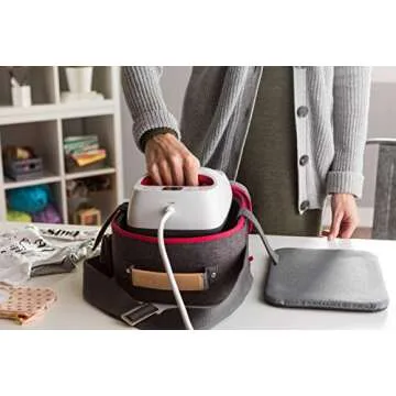 Cricut EasyPress Tote, Carrying Case for Cricut Easy Press Machines and Accessories, Compatible with Cricut EasyPress 2 - 6"x 7"