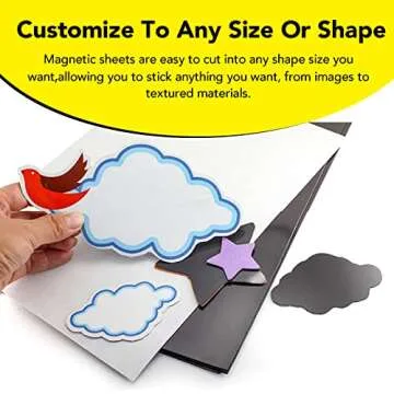 DIYMAG Magnetic Adhesive Sheets - Crafting Made Easy