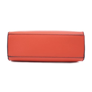 EVVE Women's Chic Pebbled Leather Satchel Bag