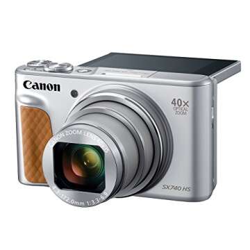 Canon Cameras US Point and Shoot Digital Camera with 3.0" LCD, Silver (2956C001)