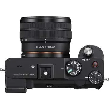 Sony a7C Mirrorless Camera with 28-60mm Lens (Black) Bundle - ILCE7CL/B + Prime Accessory Package Including 128GB Memory, TTL Flash, Extra Battery, Editing Software Package, Auxiliary Lenses & More