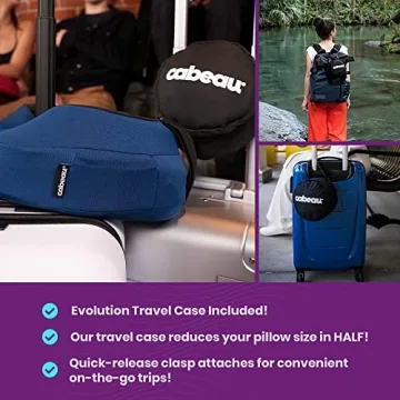 Cabeau Evolution S3 Neck Pillow for Ultimate Travel Comfort
