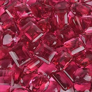 REAL-GEMS Attractive Pink Tourmaline 200.00 Ct Lot of 3-4 Pcs Mix Shape Pink Tourmaline Loose Gemstones Lot for Jewelry Making AM-006