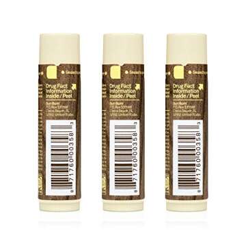Sun Bum SPF 30 Sunscreen Lip Balm - Vegan Coconut Flavor 3 Pack