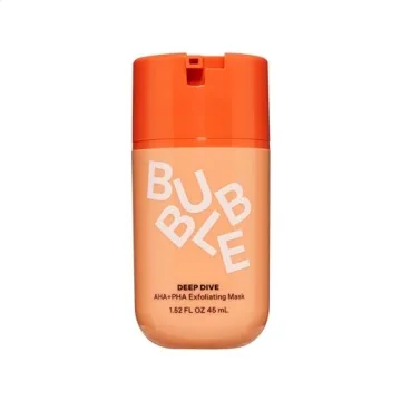 Bubble Skincare Deep Dive Exfoliating Mask - Gentle AHA + PHA Exfoliator, 45ml