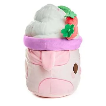 Adorable Strawberry Mooshake Plush by Cuddle Barn - 10 in Soft Toy