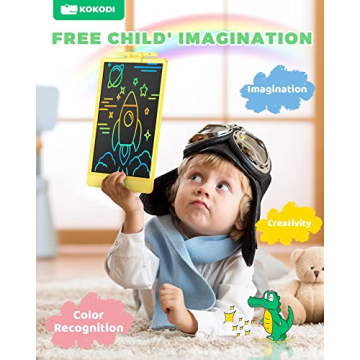KOKODI LCD Writing Tablet 10 Inch Kid-Friendly Doodle Board