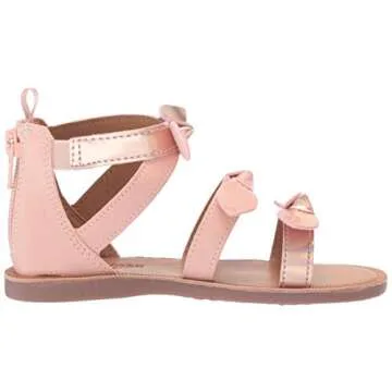 OshKosh B'Gosh Girl's Strappy Bow Sandal for Summer