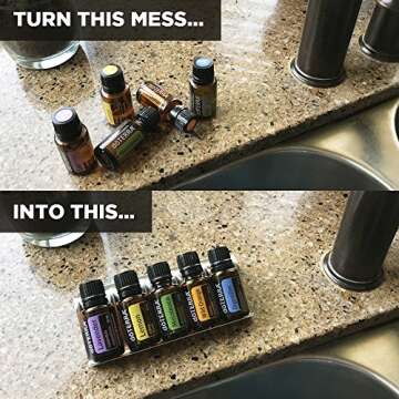 Simply Shelf Essential Oil Organizers for Easy Storage