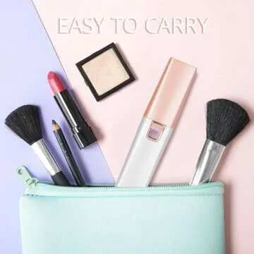 Kaphio 2-in-1 Facial Hair Remover & Eyebrow Trimmer