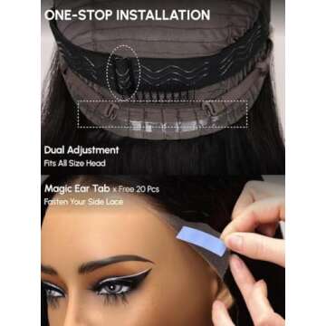 UNICE Pre Everything Glueless Frontal Wig Body Wave Chocolate Brown Blonde 13X4 Pre Cut Lace Front Wigs Balayage Highlights Human Hair Pre Bleached Bye Bye Knots Wig Pre Plucked 150% Density 18inch