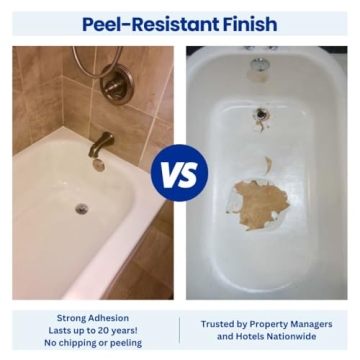 Ekopel Bathtub Refinishing Kit - Easy Pour Process - Glossy Finish