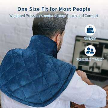 Heating Pad for Neck & Shoulders - Fast Pain Relief