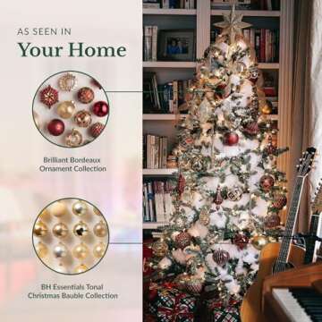 Balsam Hill 6ft Pre-Lit Classic Blue Spruce Tree