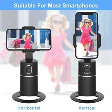 Auto Tracking Phone Holder for Vlogging & Live Streaming