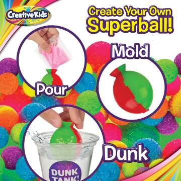 DIY Bouncy Ball Craft Kit for Kids - Ages 6+