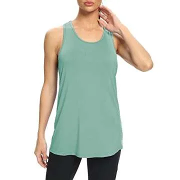 Bestisun Women's Athletic Tank Tops for Yoga and Workouts