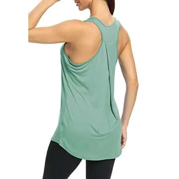 Bestisun Women's Athletic Tank Tops for Yoga and Workouts